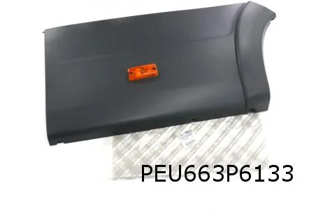 Citroën/Fiat/Peugeot stootlijst Links achter op overhang (-> 1/18 donkergrijs) (L4 lange overhang "Maxi") Origineel! 8547AW