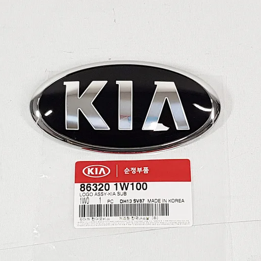 Kia Rio embleem logo ''Kia'' op voorbumper Origineel! 863201W100