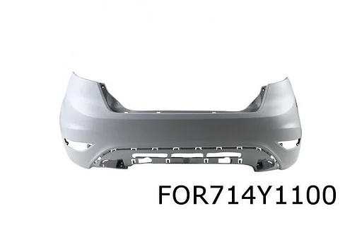 Ford Fiesta VI (9/08-3/17) achterbumper (te spuiten) Origineel! 1730685