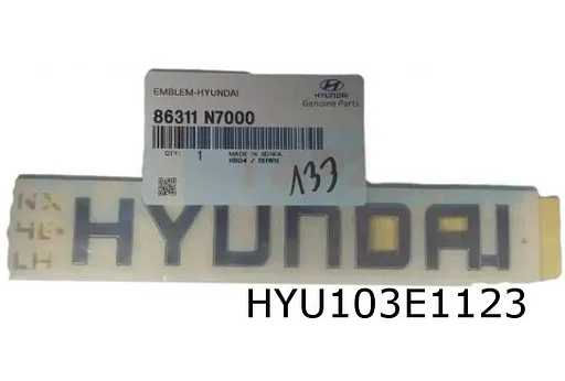 Hyundai Tucson embleem tekst 'Hyundai' achter Origineel! 86311N7000