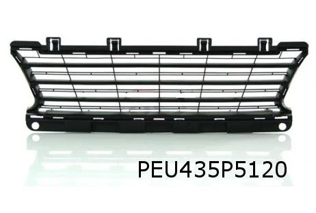 Peugeot 308 (11/13-10/17) voorbumpergrille midden onder Origineel! 1610743980