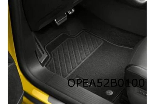 Opel Astra (1/22-) Mattenset (4x) naaldvilt zwart tekst "Astra" Origineel! 1674713280
