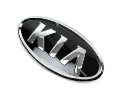 Kia Rio (9/11- 12/17) embleem logo ''Kia'' op voorbumper Origineel! 863201W000