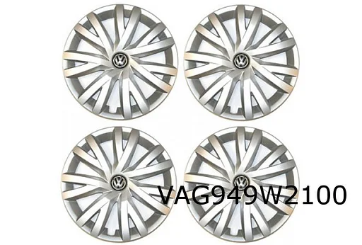 Volkswagen Wieldoppen set (4 stuks) 16'' inch Origineel! 5G0071456YTI