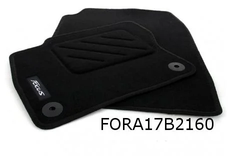 Ford Focus III (3/11-1/15) Mattenset (4x) naaldvilt tekst "Focus" Origineel! 1892573
