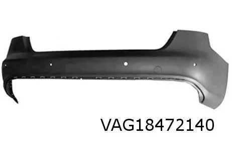 Audi A4 Avant (-4/12) Achterbumper (GRU) (bij PDC) Origineel! 8K9807303AGRU