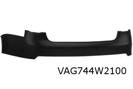 Volkswagen Jetta III (9/05-1/11) Achterbumper (+/- PDC) (GRU) Origineel! 1K5807417HGRU