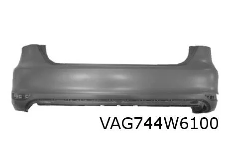 Volkswagen Jetta IV (1/11-3/15) Achterbumper (+/- PDC) (GRU) Origineel! 5C6807421GRU