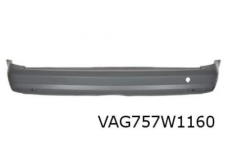 Volkswagen Caddy (7/15-12/20) Achterbumper (Maxi) (GRU) Origineel! 2K5807417AGRU