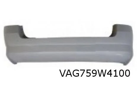 Skoda Fabia (1/15-8/18) Achterbumper (+/- PDC) (Combi) (te spuiten) Origineel! 6V9807421
