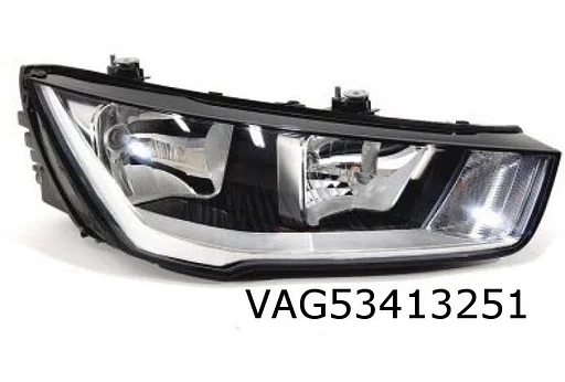 Audi A1 (1/15-11/18) Koplamp Links (Halogeen) Origineel! 8XA941003