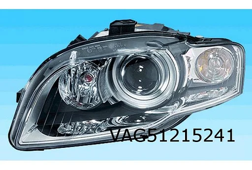 Audi A4 (1/05-4/08) Koplamp Links (HID / wit knipperlicht) Origineel! 8E0941029BM