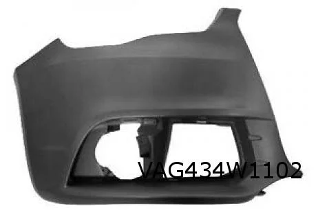 Audi A1 (6/10-1/15)  voorbumperhoek Rechts (te spuiten) Origineel! 8X0807066GRU
