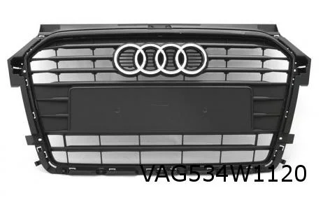 Audi A1 (1/15-11/18) voorbumpergrille (VMZ zwart) Origineel! 8XA853651BVMZ