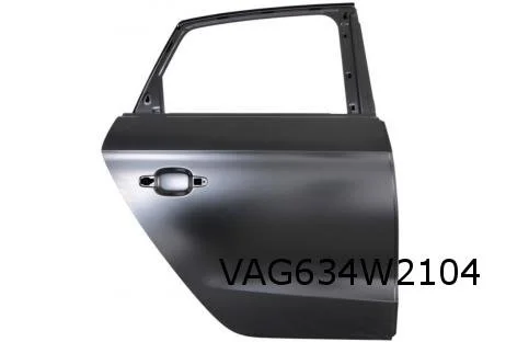 Audi A1 (6/10-11/18) achterportier rechts (5-drs.) Origineel! 8X4833052B