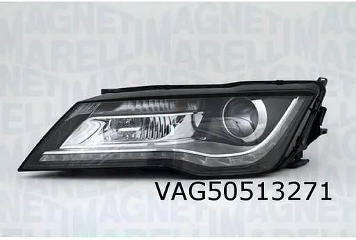 Audi A7 (-11/14) Koplamp Links Origineel! (Bi-Xe) (dynamische bochtverlichting) 4G8941029AG
