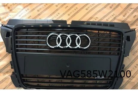 Audi A3 (8/08-8/12) grille (bij matzwarte rand) (VMZ black) Origineel! 8P0853651MVMZ