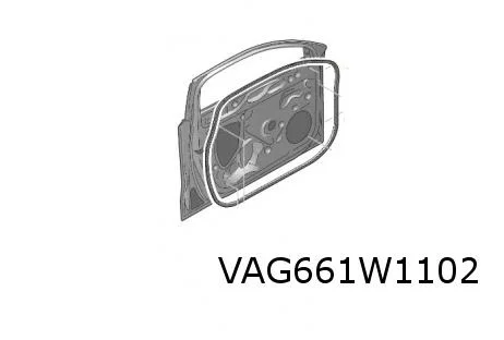 Audi A3 (4/20-) (8Y_) voorportier Rechts Origineel! 8Y0831052