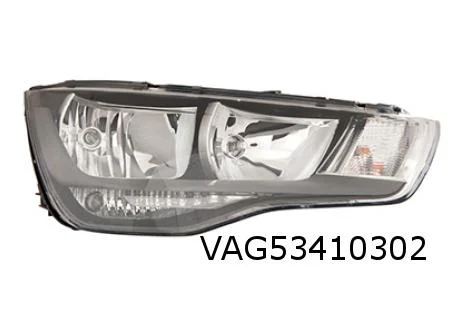 Audi A1 (6/10-1/15) Koplamp Rechts halogeen Origineel! 8X0941004