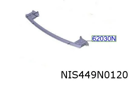 Nissan X-Trail (9/22-) Voorbumperversterking onder Origineel! 620316RN0A
