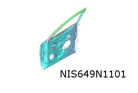 Nissan X-Trail (9/22-) Voorportier Links Origineel! H010A6RAMA
