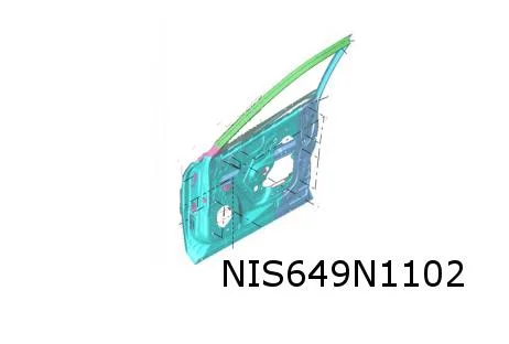 Nissan X-Trail (9/22-) Voorportier Rechts Origineel! H010M6RAMA