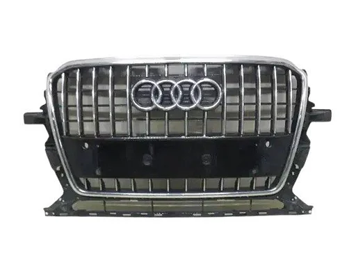 Audi Q5 (8/12-1/17) (8R) grille (bij PDC) (T94 black glossy) Origineel! 8R0853651ST94