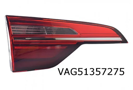 Audi A4 (1/19-) Achterlicht Links binnen (alu. lijst) (Avant) Origineel! 8W9945075AA