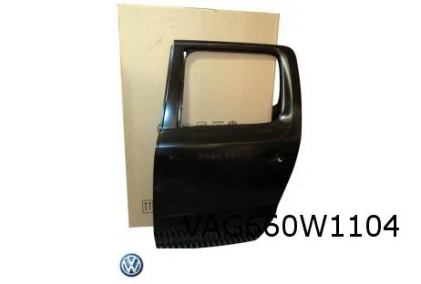 Volkswagen Amarok (9/10-) achterportier Rechts (4-drs. / DC) (6U0 / niet bij extra deurrubbers) Origineel! 2H7833056ABGRU