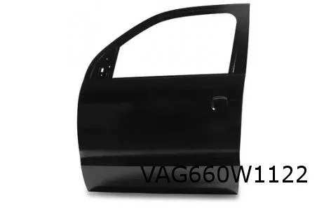 Volkswagen Amarok (9/10-) voorportier Rechts (4-drs. / DC) (6U1 / bij extra deurrubbers) Origineel! 2H0831056AGGRU
