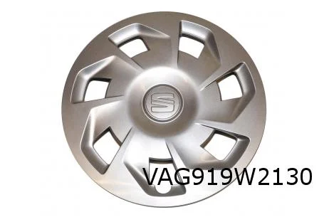 Seat Mii (11/13-1/20) wieldeksel 14" "basis" (1ZX zilver) Origineel! 1SL601147C1ZX