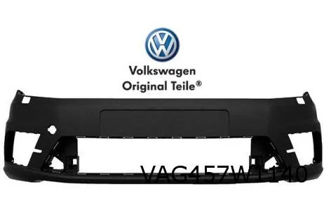 Volkswagen Caddy (7/15-12/20) (2K) voorbumper (+/- Parkassist) (bij koplampsproeiers) (GRU) Origineel! 2K5807217LGRU