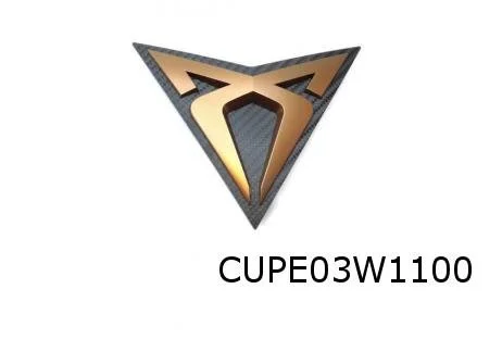 Cupra Leon (2/21-) embleem logo "CUPRA" voorzijde (RZH koper) Origineel! 5FA853679ARZH