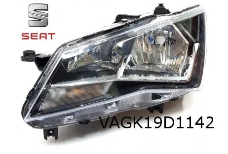 Seat Ateca (7/16-9/20) Koplamp Rechts (halogeen / LED DRL) Origineel! 576941006A