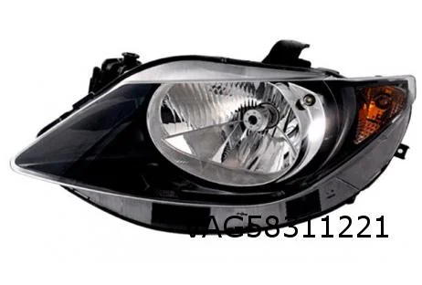 Seat Ibiza (5/08-4/12) Koplamp Links (enkele parabool) Origineel! 6J1941021C