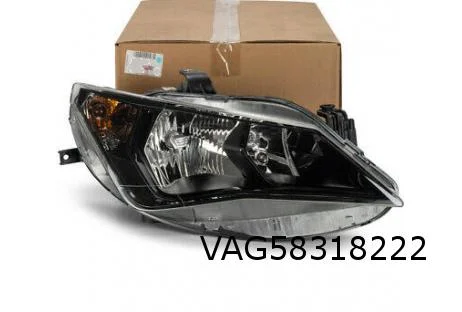 Seat Ibiza (4/12-7/15) Koplamp Rechts (zwart/versie FR) Origineel! 6J1941034H