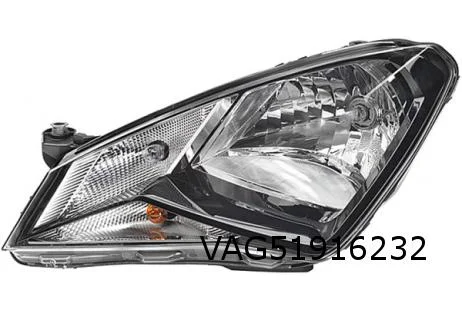 Seat Mii/e-Mii Koplamp Rechts (zwart) Origineel! 1SL941016F