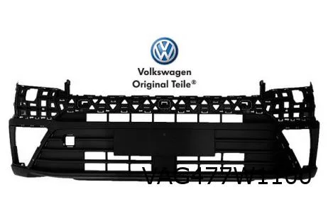 Volkswagen Crafter (9/16-) / MAN TGE (5/17-) voorbumper (9B9 satijnzwart) Origineel! 7C0807221A9B9