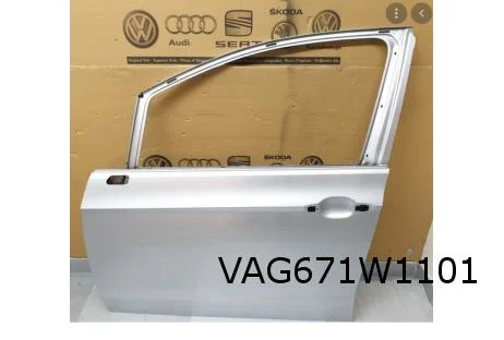 Volkswagen Golf VII Sportsvan (3/14-9/20) Voorportier Links Origineel! 510831055S