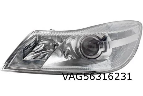 Skoda Octavia (1/09-3/13) Koplamp Links (HID D1S / bochtverlichting) Origineel! 1Z1941017T