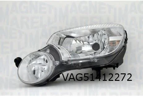 Skoda Yeti (-1/14) Koplamp Rechts (+ml) Origineel! 5L1941018A