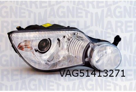 Skoda Yeti (-1/14) Koplamp Links (HID met actieve bochtverlichting) Origineel! 5L1941017C