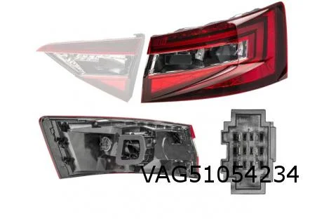 Volkswagen Up! (-8/16) Rückleuchte links Original! 1S0945095G