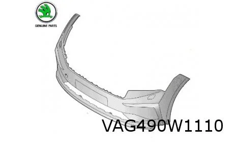 Skoda Enyaq IV (1/21-) Voorbumper (GRU) Origineel! 5LA807221