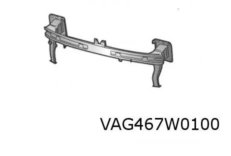 Skoda Kamiq (9/19-1/24) Voorbumperbalk Origineel! 654807109H