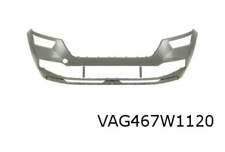 Skoda Kamiq (9/19-1/24) Voorbumper (+/- PDC / bij koplampsproeiers) (te spuiten) Origineel! 658807221A