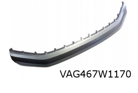 Skoda Kamiq (9/19-1/24) Voorbumperspoiler (zilver) Origineel! 658807733A