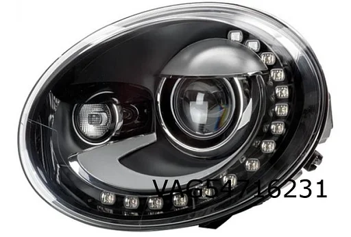 Volkswagen Beetle (7/13-11/18) Koplamp Rechts Bi-Xe / LED DRL Origineel! 5C1941032E