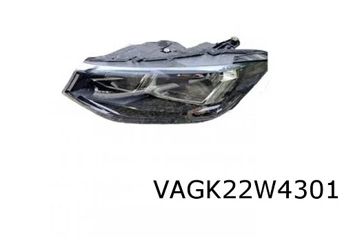 Volkswagen Caddy (1/21-) Koplamp Rechts Halogeen Origineel! 2K8941006