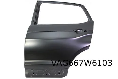 Volkswagen T-Cross (3/19-) achterportier Links Origineel! 2GM833051P